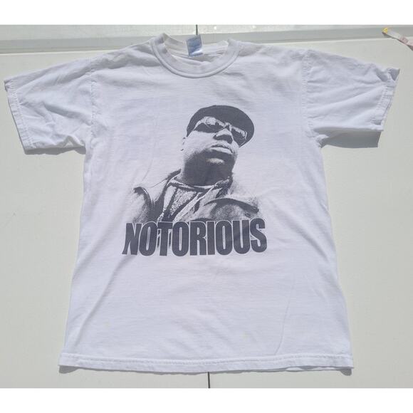 Vtg Notorious Tee Shirt Greatest Rapper Died March 9th - Picture 6 of 7